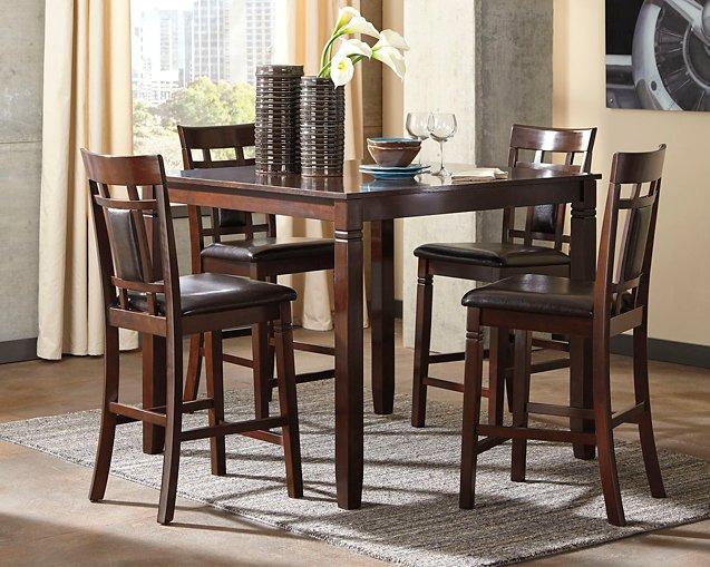 Bennox Counter Height Dining Table and Bar Stools Set of 5 Dayton Discount Furniture