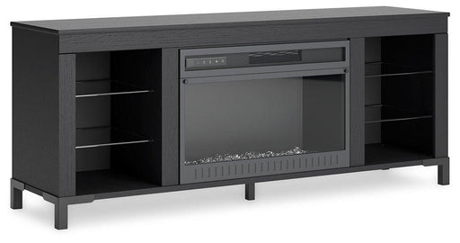 Cayberry 60" TV Stand with Electric Fireplace Entertainment Center Ashley Furniture