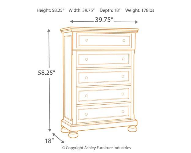 Flynnter Chest of Drawers Chest Ashley Furniture