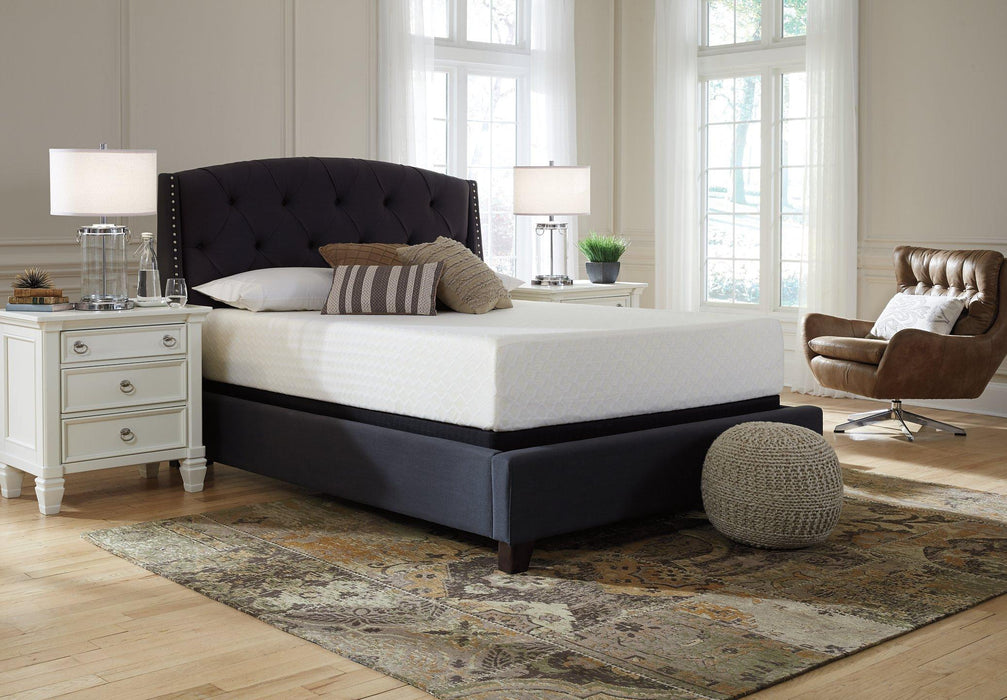 Chime 12 Inch Memory Foam Mattress in a Box Mattress Ashley Furniture