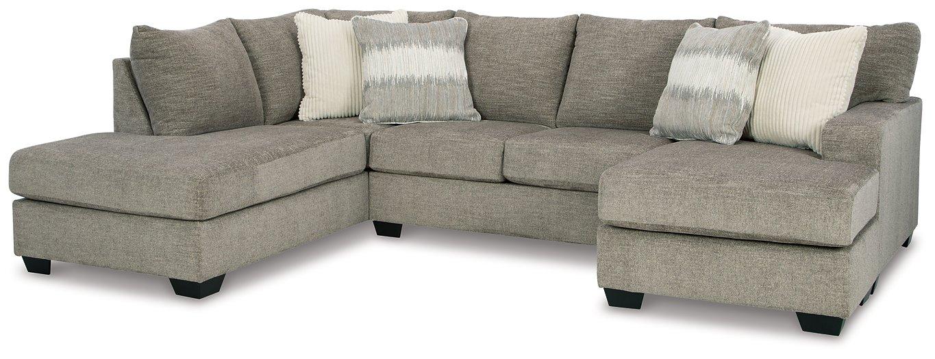 Creswell 2-Piece Sectional with Chaise Sectional Ashley Furniture