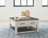 Darborn Lift-Top Coffee Table Cocktail Table Lift Ashley Furniture