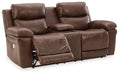 Edmar Power Reclining Loveseat with Console Loveseat Ashley Furniture