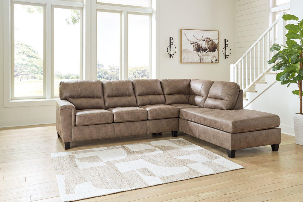 Navi 2-Piece Sectional Sofa Chaise Sectional Ashley Furniture