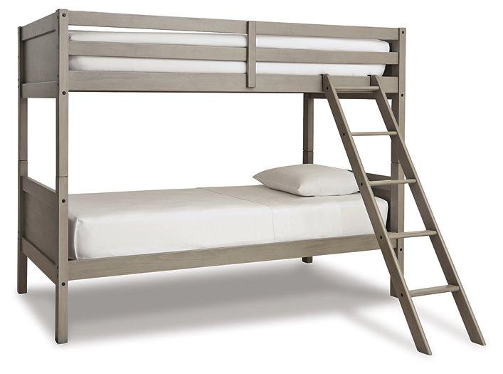 Lettner Youth / Bunk Bed with Ladder Youth Bed Ashley Furniture