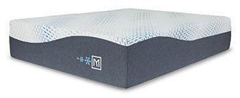 Millennium Cushion Firm Gel Memory Foam Hybrid Mattress and Base Set Mattress Set Ashley Furniture