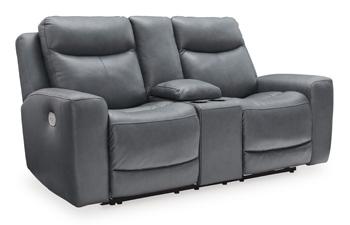 Mindanao Power Reclining Loveseat with Console Loveseat Ashley Furniture