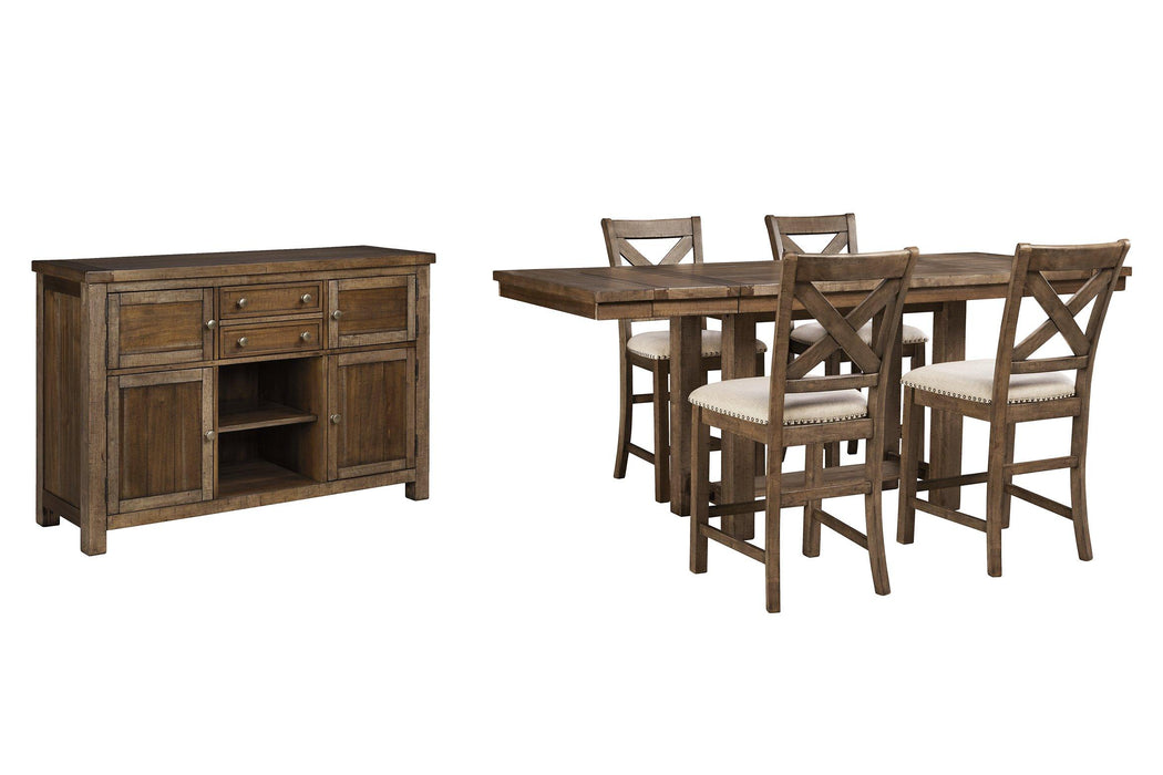 Moriville Counter Height Dining Set Dining Room Set Ashley Furniture