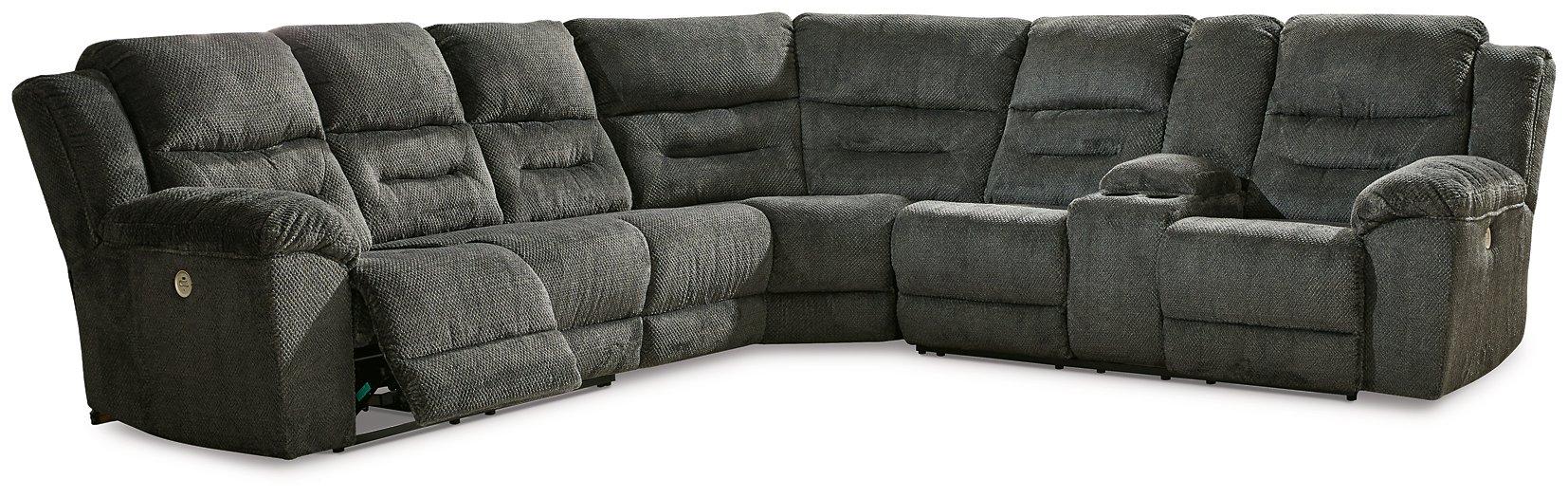 Nettington Power Reclining Sectional Sectional Ashley Furniture