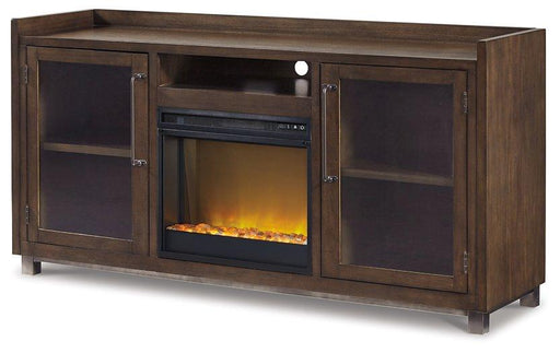 Starmore 70" TV Stand with Electric Fireplace Entertainment Center Ashley Furniture