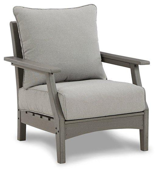 Visola Lounge Chair with Cushion (Set of 2) Outdoor Seating Ashley Furniture