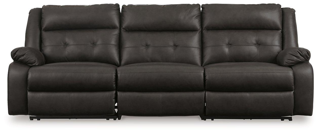 Mackie Pike 3-Piece Power Reclining Sectional Sofa Sectional Ashley Furniture