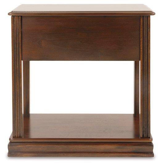 Breegin Chairside End Table End Table Ashley Furniture