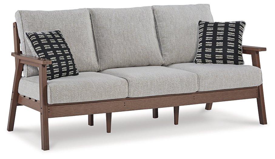 Emmeline Outdoor Sofa with Cushion Outdoor Seating Ashley Furniture