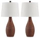 Cartford Table Lamp (Set of 2) Table Lamp Pair Ashley Furniture