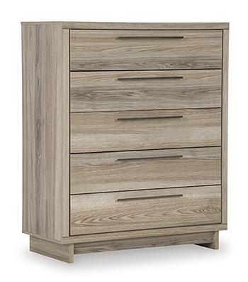 Hasbrick Wide Chest of Drawers Chest Ashley Furniture