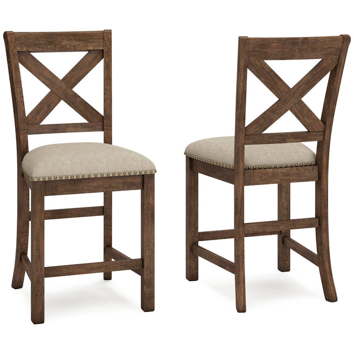 Moriville Bar Stool Set Barstool Set Ashley Furniture