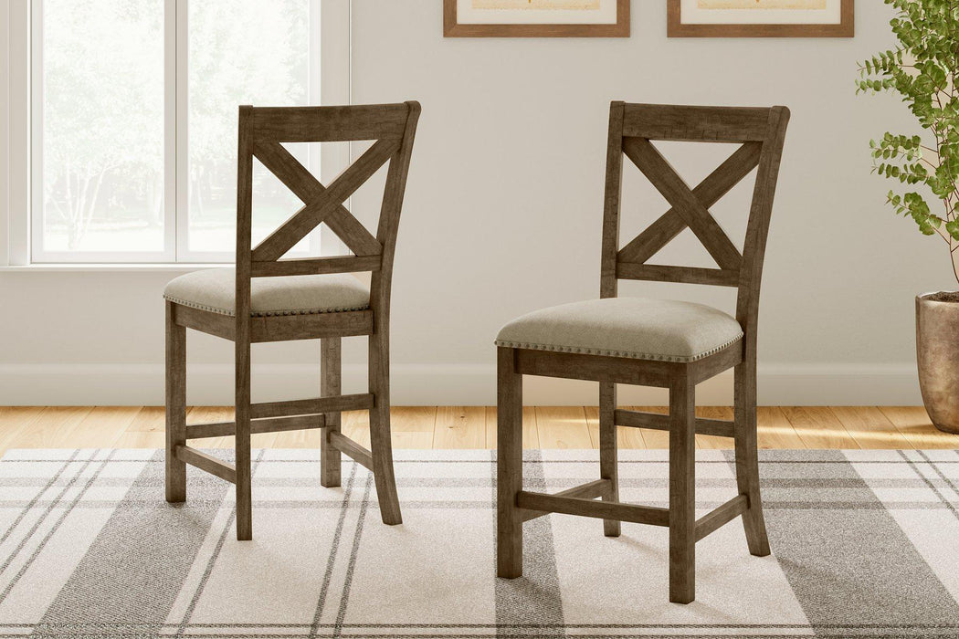 Moriville Bar Stool Set Barstool Set Ashley Furniture