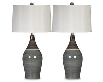 Niobe Table Lamp (Set of 2) Table Lamp Pair Ashley Furniture