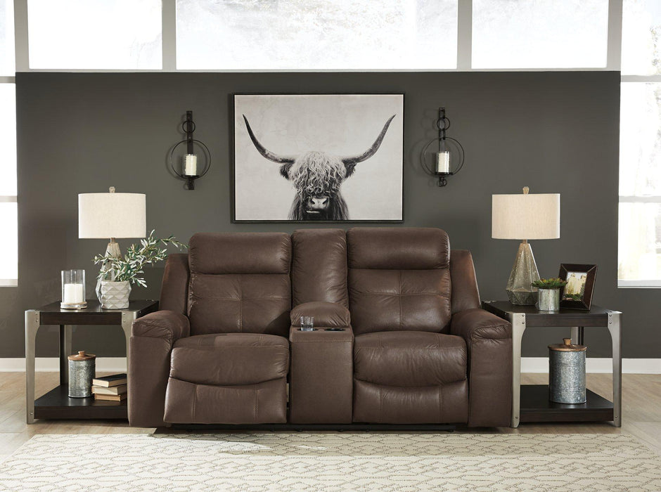 Jesolo Reclining Loveseat with Console Loveseat Ashley Furniture