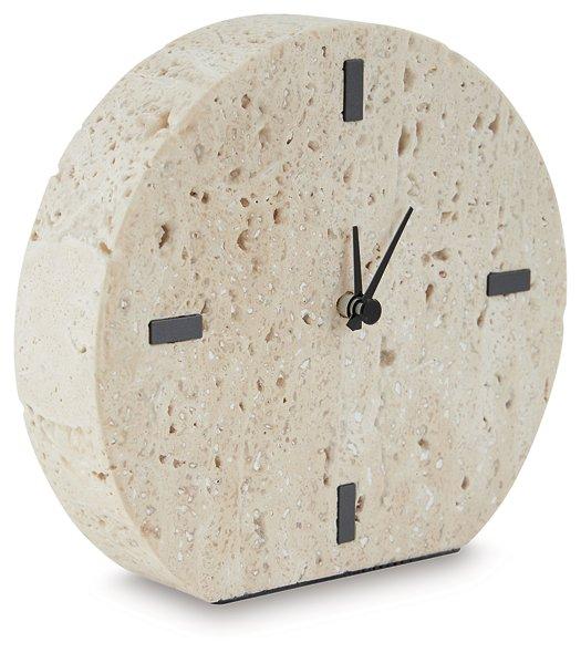 Donfordson Table Clock (Set of 2) Table Top Accessories Ashley Furniture