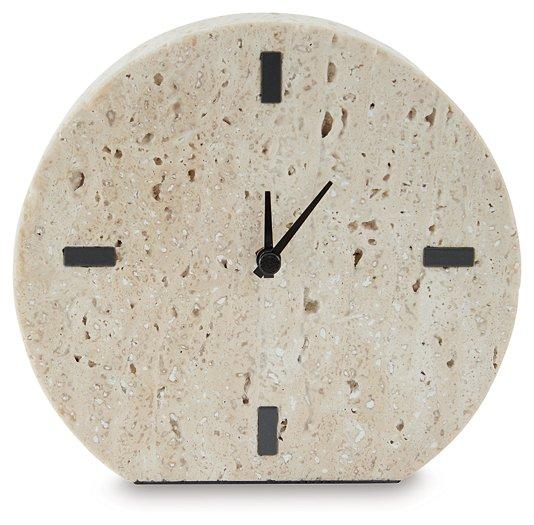 Donfordson Table Clock (Set of 2) Table Top Accessories Ashley Furniture