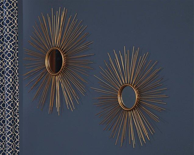 Doniel Accent Mirror (Set of 2) Mirror Ashley Furniture