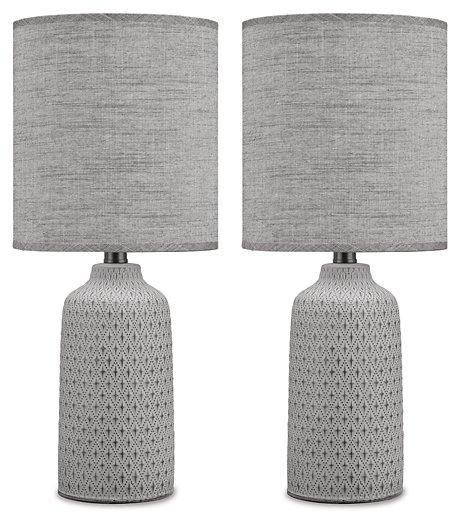 Donnford Lamp Set Table Lamp Set Ashley Furniture