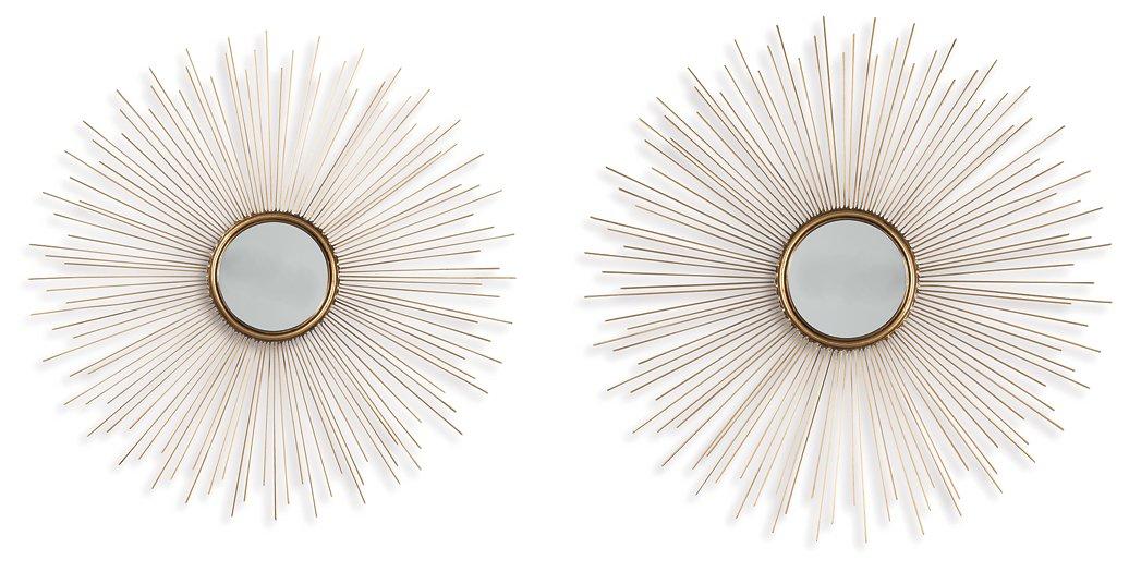 Doniel Accent Mirror (Set of 2) Mirror Ashley Furniture