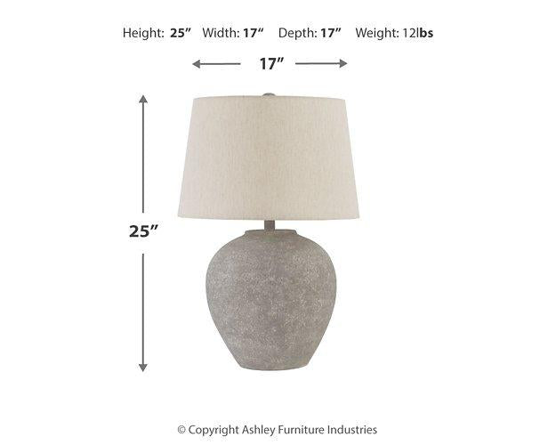 Dreward Lamp Set Table Lamp Set Ashley Furniture