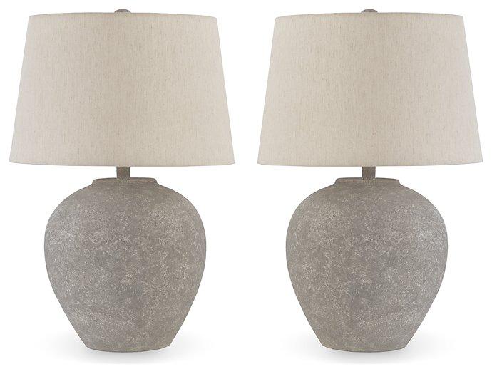 Dreward Lamp Set Table Lamp Set Ashley Furniture