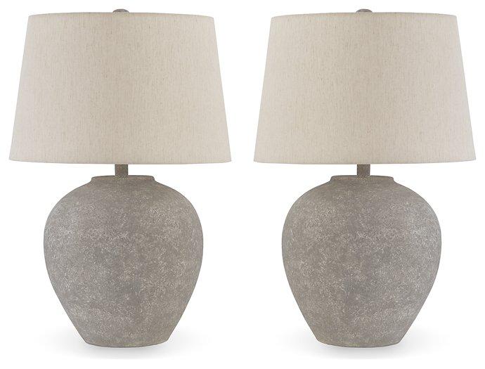 Dreward Lamp Set Table Lamp Set Ashley Furniture