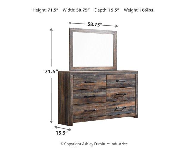 Drystan Dresser and Mirror Dresser & Mirror Ashley Furniture