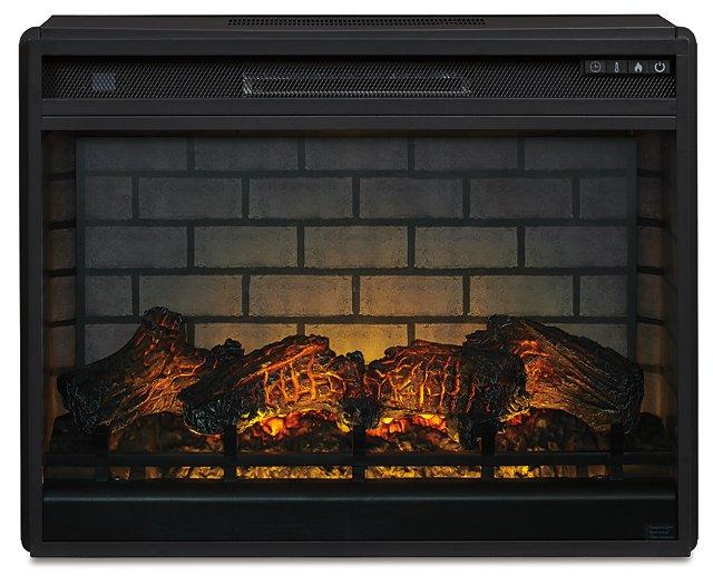 Entertainment Accessories Electric Infrared Fireplace Insert Fireplace Ashley Furniture