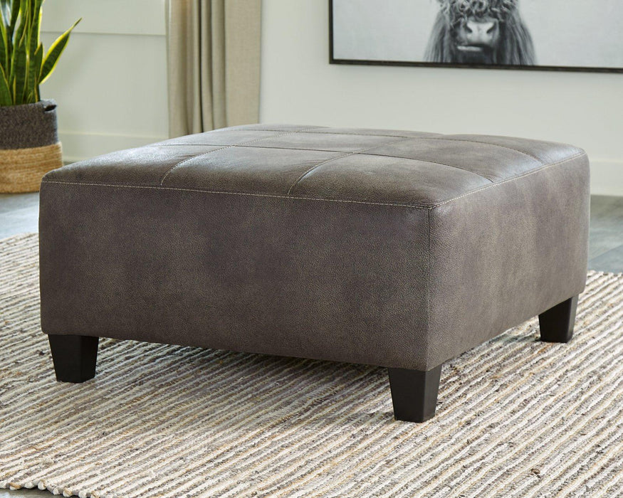 Navi Oversized Accent Ottoman Ottoman Ashley Furniture