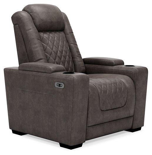 HyllMont Power Reclining Living Room Set Living Room Set Ashley Furniture