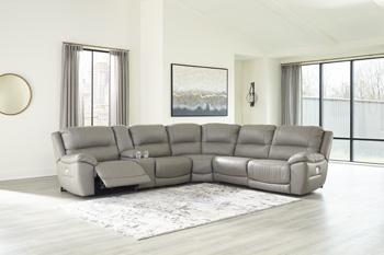 Dunleith Power Reclining Sectional Sectional Ashley Furniture