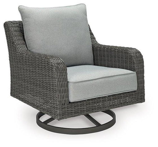 Elite Park Outdoor Swivel Lounge with Cushion Outdoor Seating Ashley Furniture