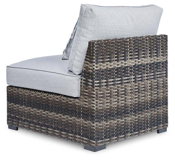 Harbor Court Armless Chair with Cushion (Set of 2) Outdoor Seating Ashley Furniture