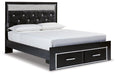 Kaydell Upholstered Panel Storage Bed Bed Ashley Furniture