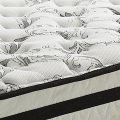 8 Inch Chime Innerspring Mattress Set - Dayton Discount Furniture