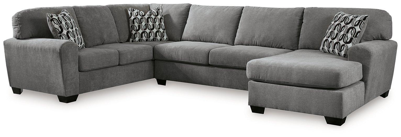 Birkdale Court Sectional with Chaise Sectional Ashley Furniture