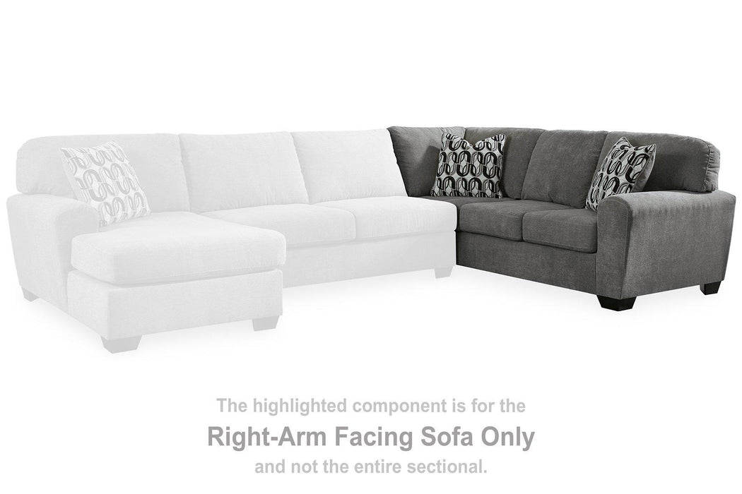 Birkdale Court Sectional with Chaise Sectional Ashley Furniture