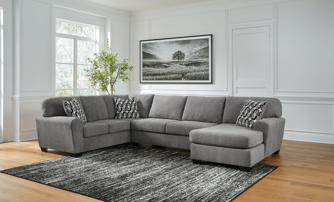 Birkdale Court Sectional with Chaise Sectional Ashley Furniture