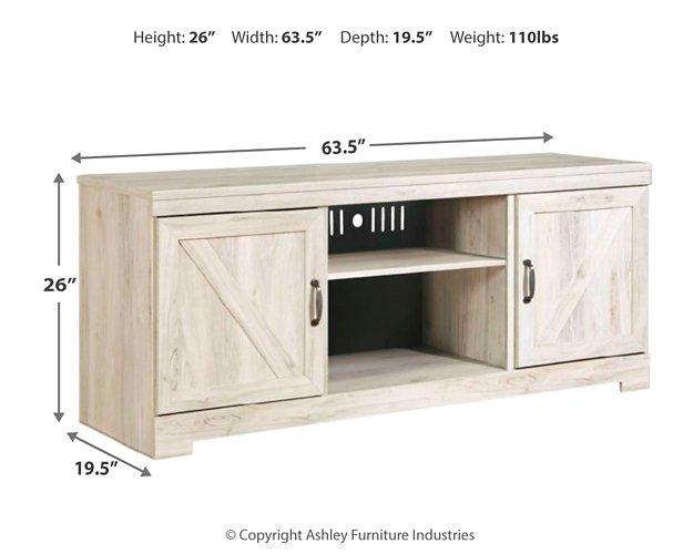 Bellaby 63" TV Stand Entertainment Center Ashley Furniture