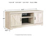 Bellaby 4-Piece Entertainment Center with Electric Fireplace Entertainment Center Ashley Furniture