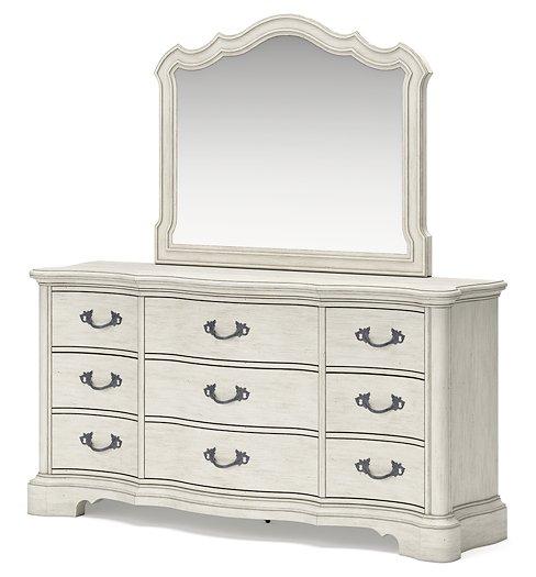 Arlendyne Dresser and Mirror Dresser & Mirror Ashley Furniture