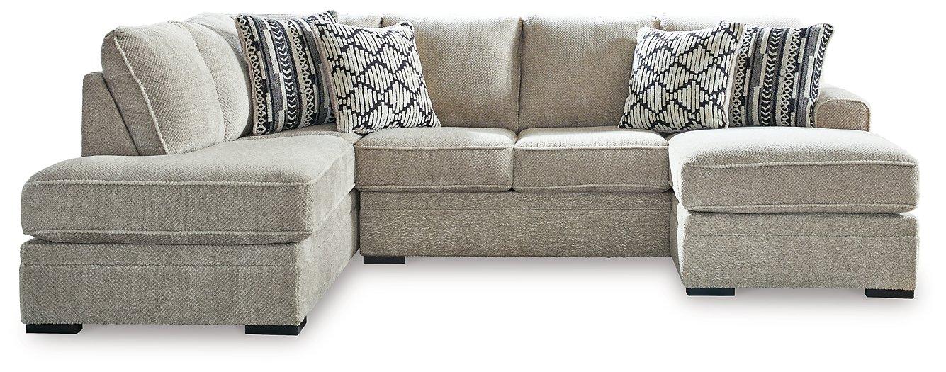 Calnita 2-Piece Sectional with Chaise Sectional Ashley Furniture