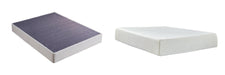 Chime 12 Inch Memory Foam Mattress Set Mattress Set Ashley Furniture