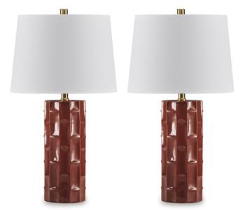 Jacemour Table Lamp (Set of 2) Table Lamp Pair Ashley Furniture